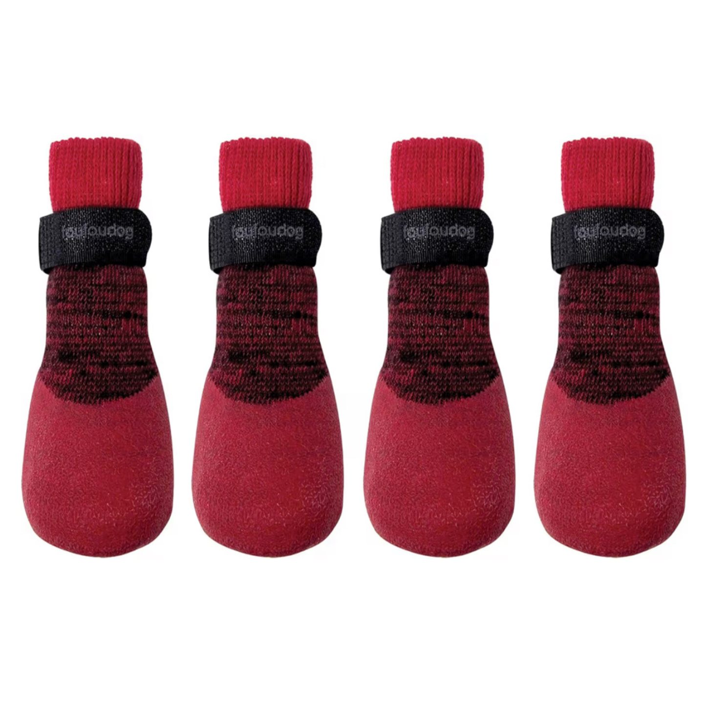 FouFouDog Rubber Dipped Socks - L