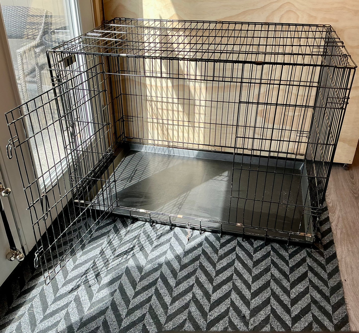 Precision Pet - 42” Folding Wire Dog Crate