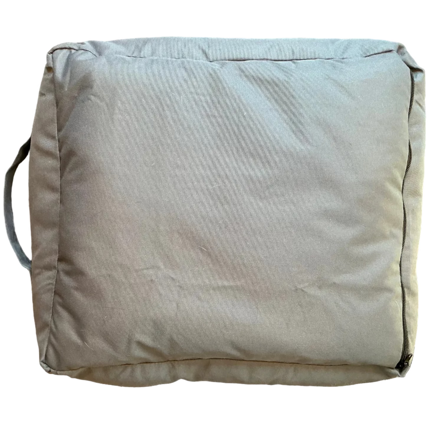 Miguel Grey Bolster Dog Bed