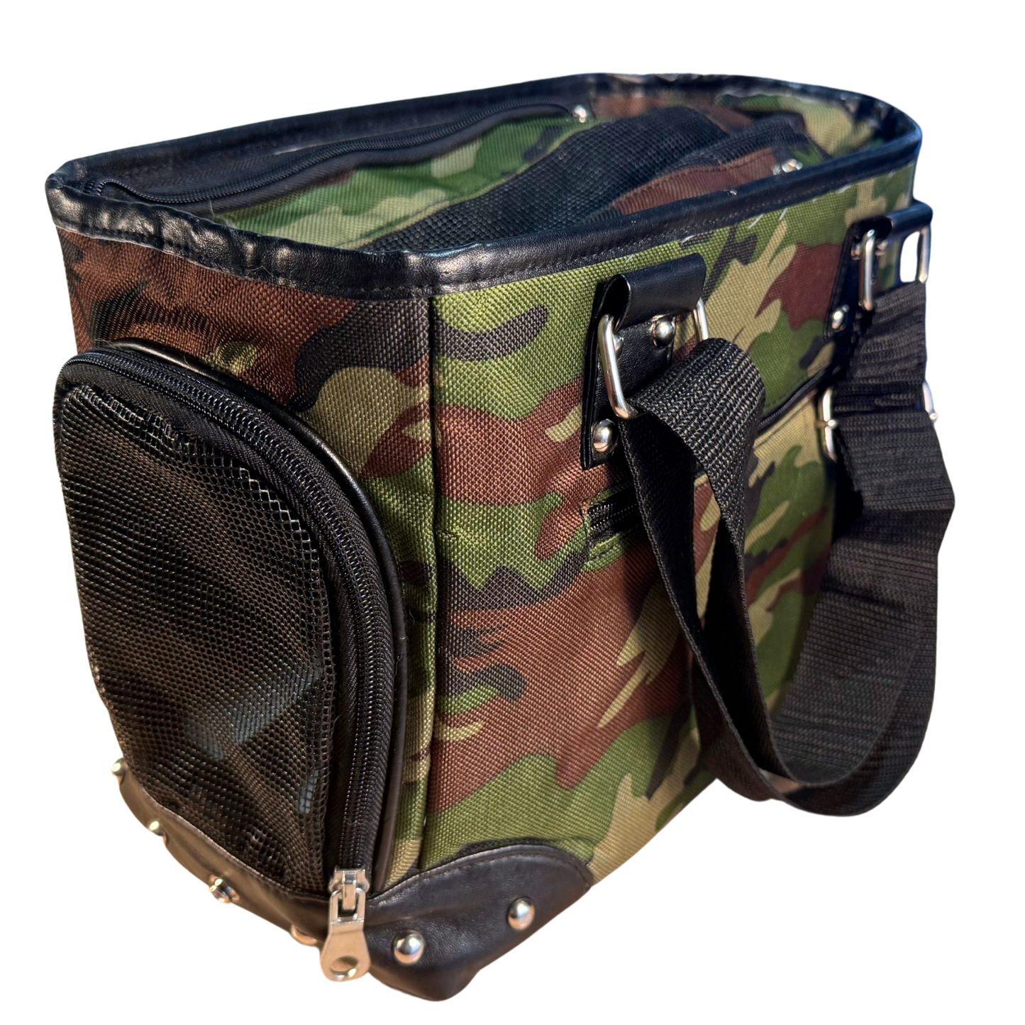 Camo-print Dog Carrier