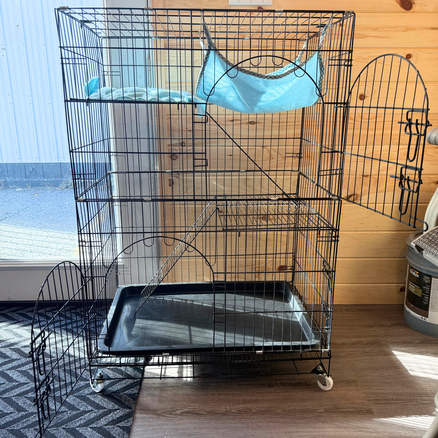 3 Tiers Cat Cage Playpen Crate