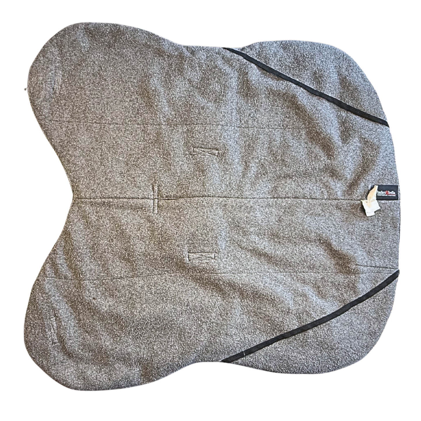 bailey&bella Grey Blanket Coat - L