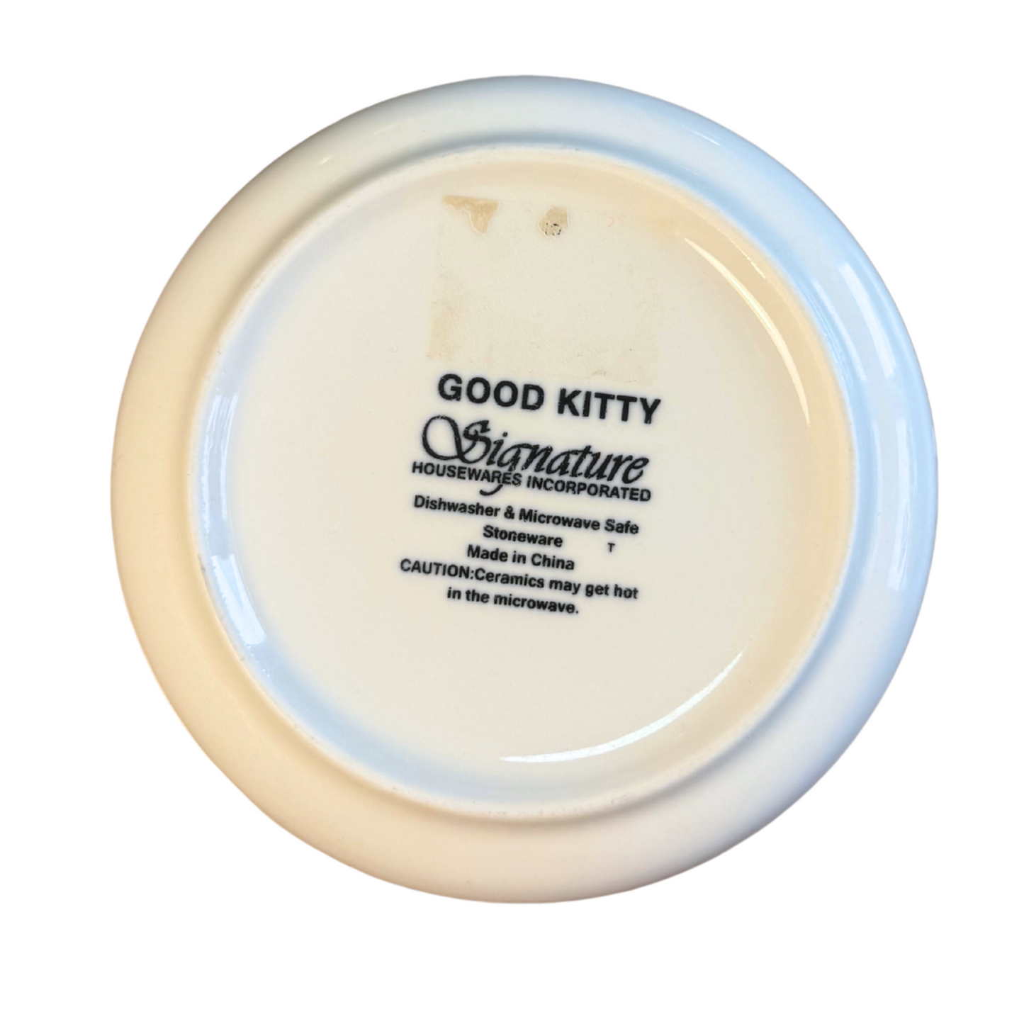 Signature Housewares Cat Bowl