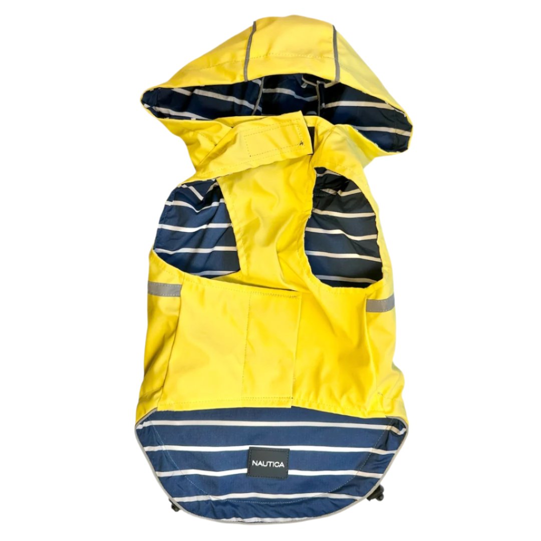 Nautica Reversible Raincoat with Reflective Trims