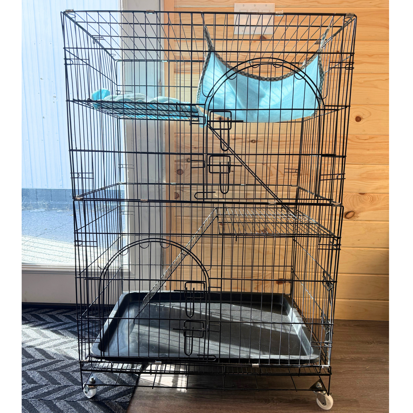 3 Tiers Cat Cage Playpen Crate