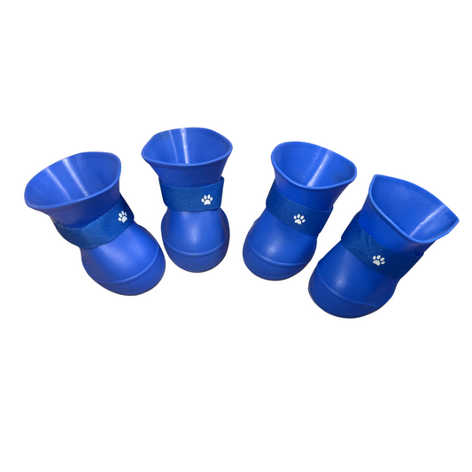 PETSTORE Silicone Pet Boots With Hook & Loop Strap
