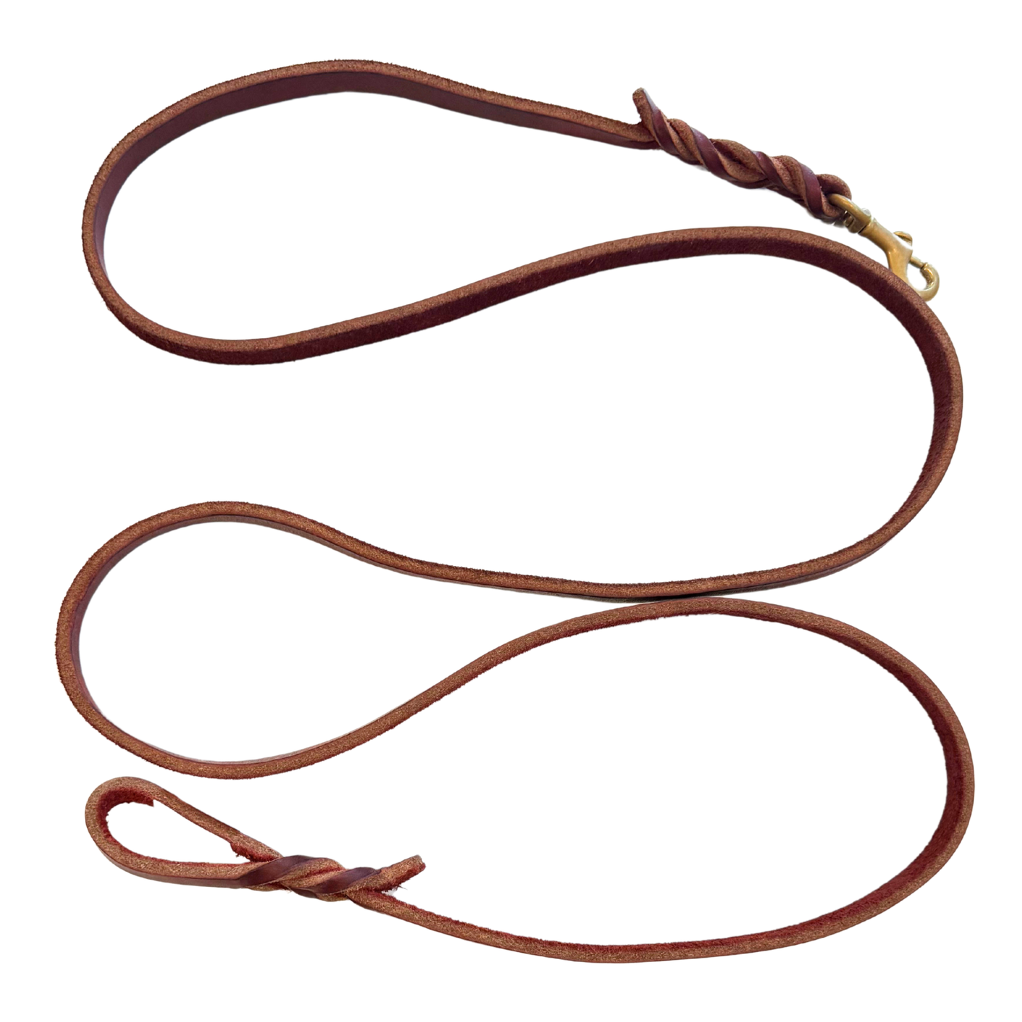 Soft Leather Dog Leash -6'