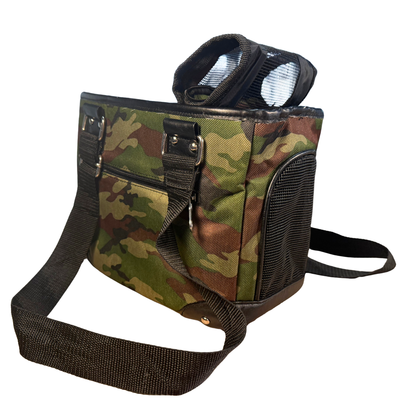 Camo-print Dog Carrier