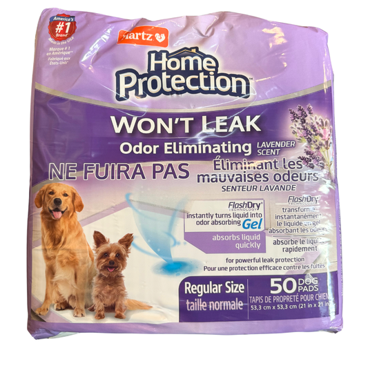 Hartz-Home Protection Lavender Pee Pads