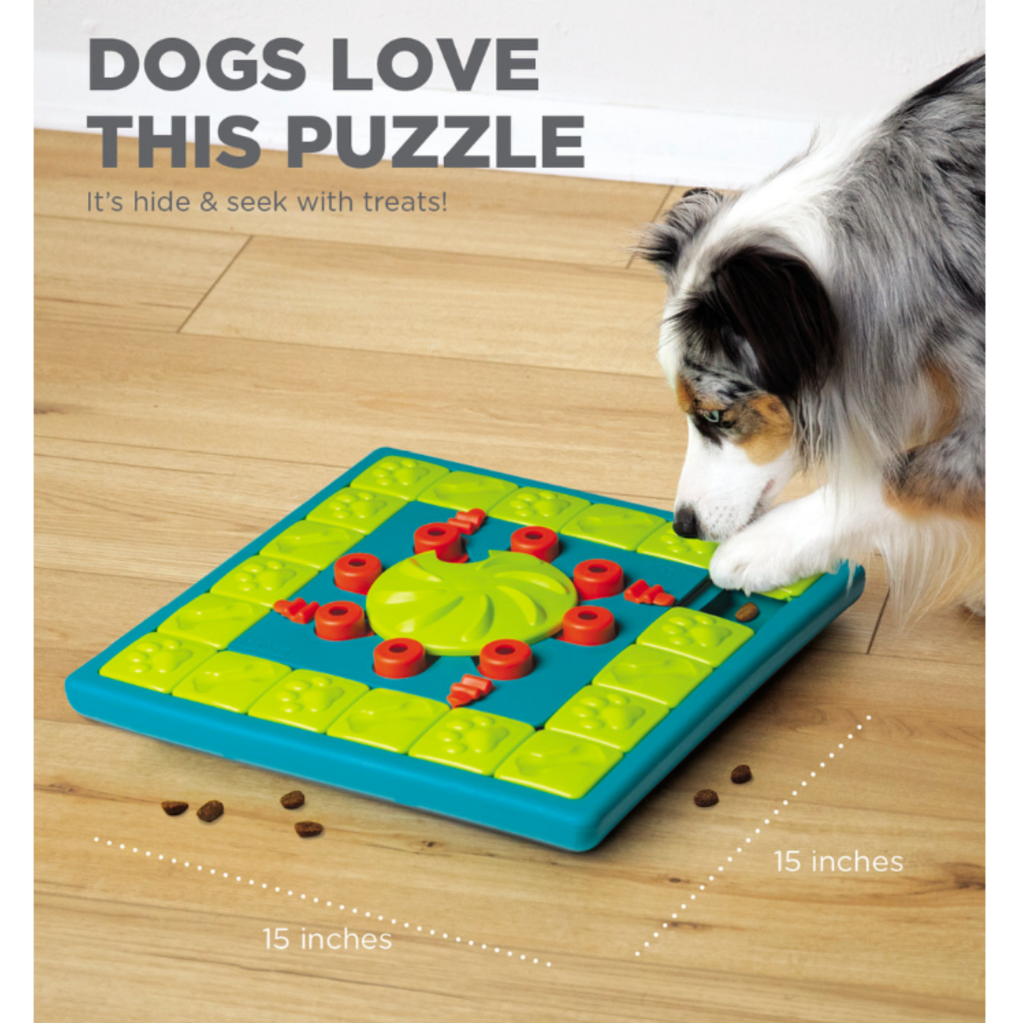 MultiPuzzle Interactive Dog Treat Puzzle Toy