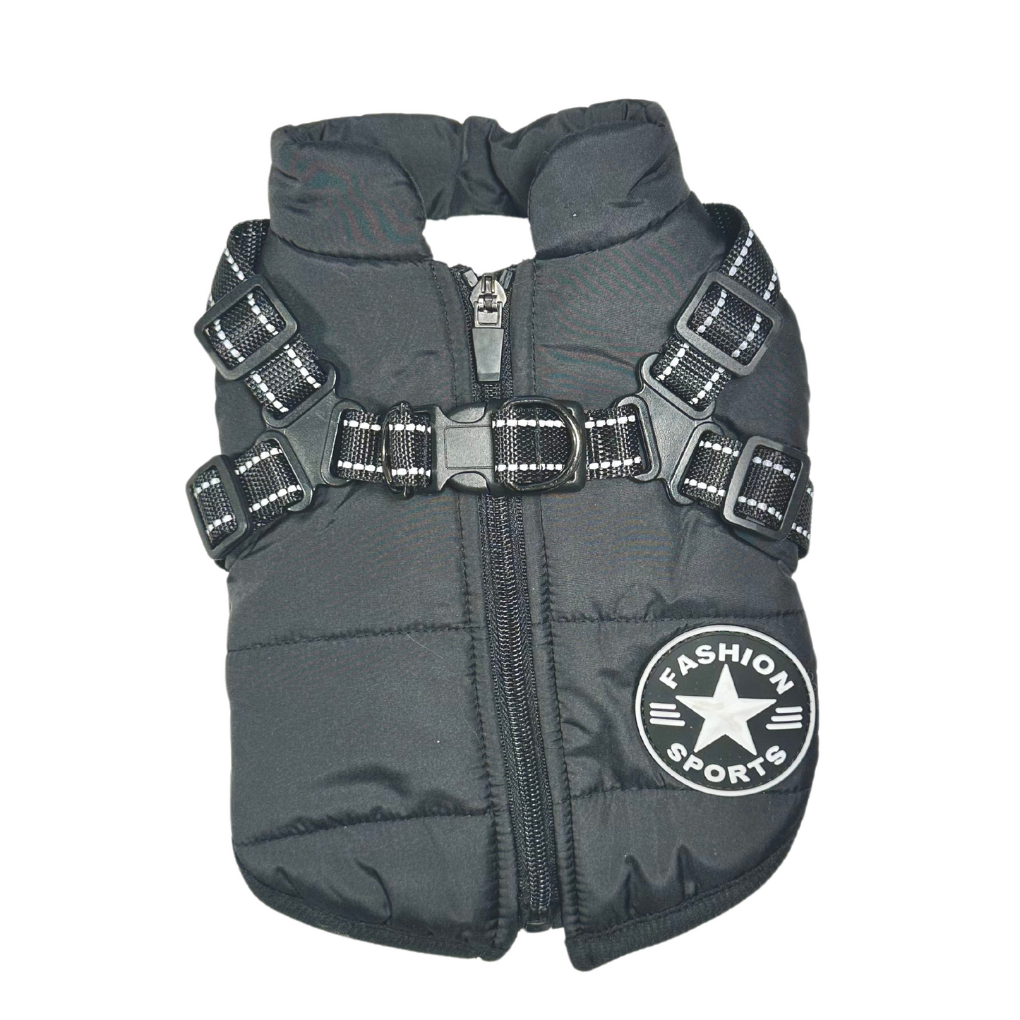 Fashion Sports - Dog Winter Coat With Harness