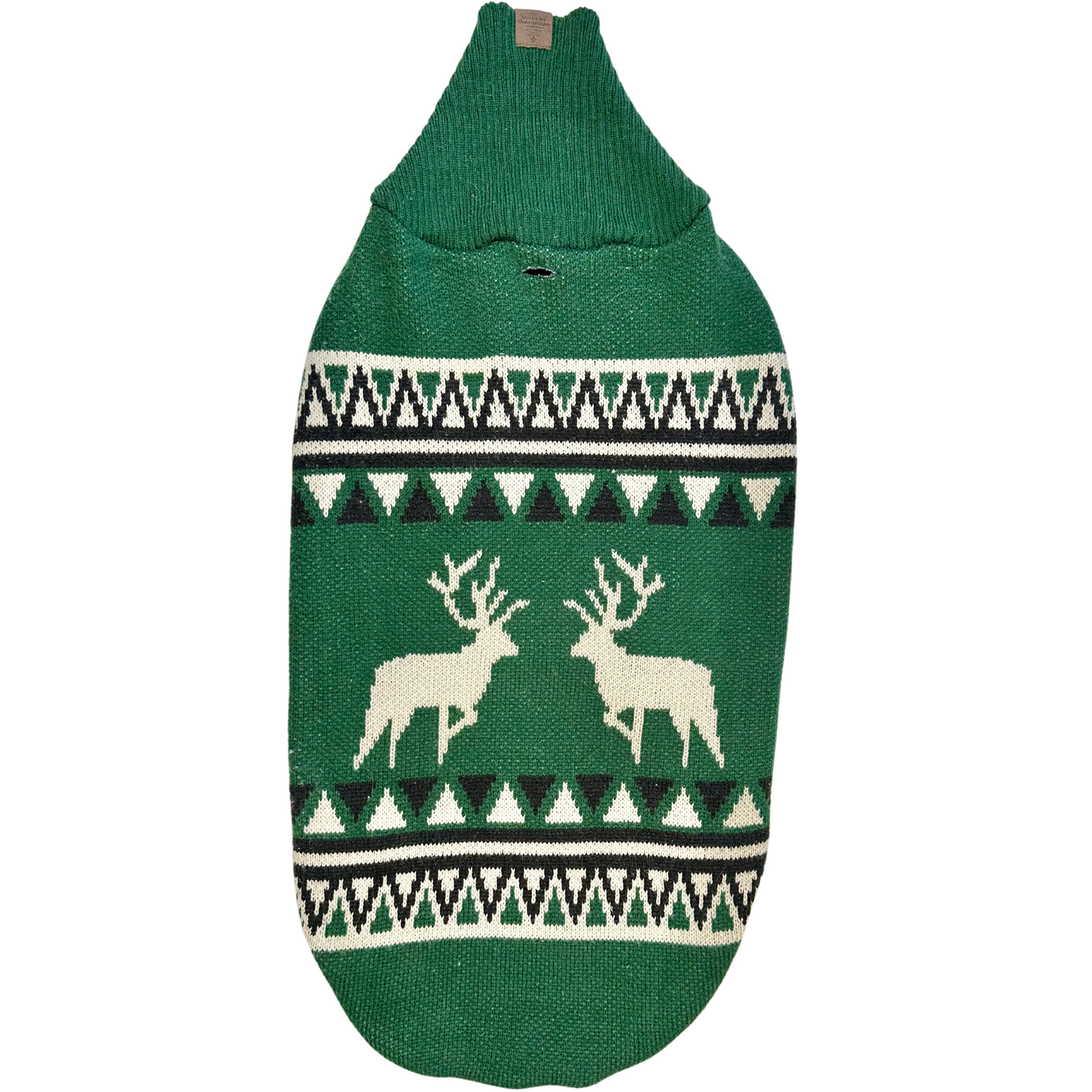 Beaver Canoe Winter Dog Sweater