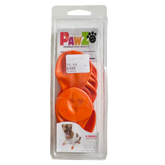PawZ Rubber Dog Boots - XS