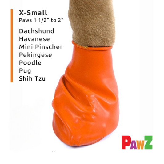 PawZ Rubber Dog Boots