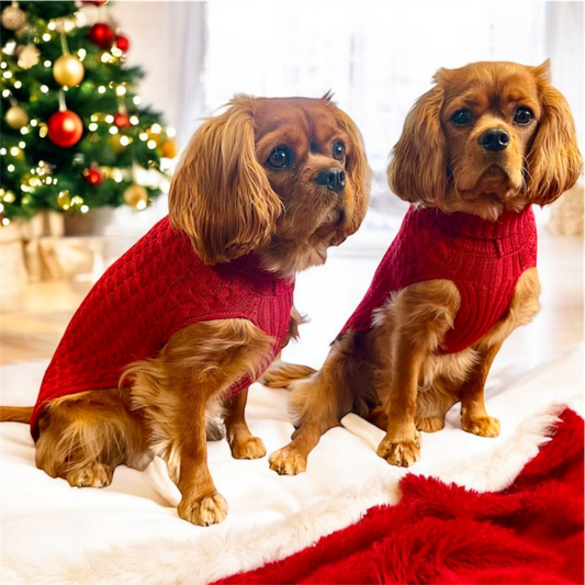 Noodle & Friends Wool Blend Dachshund sweater