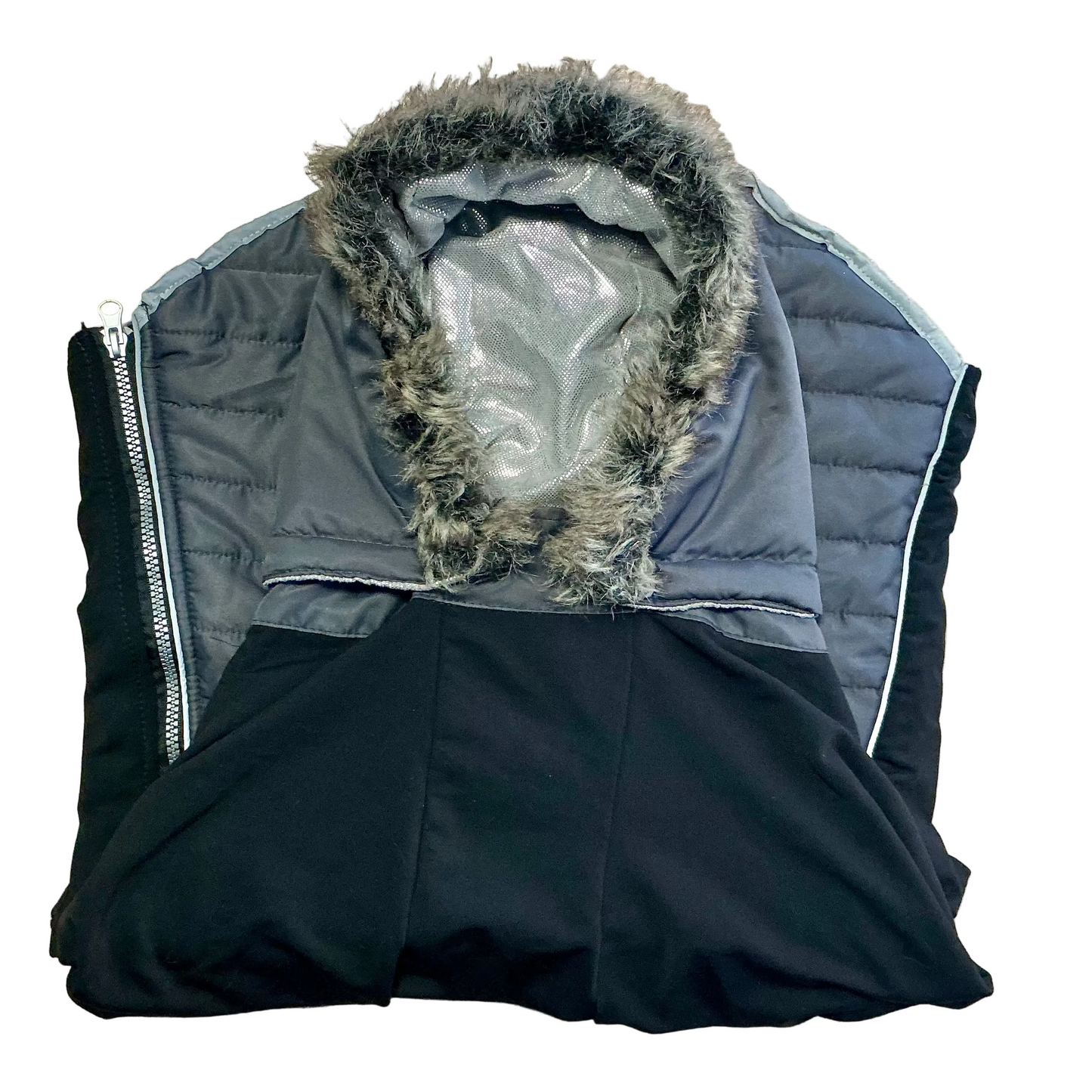 KONG insulated dog winter jacket with removable hood - XXL