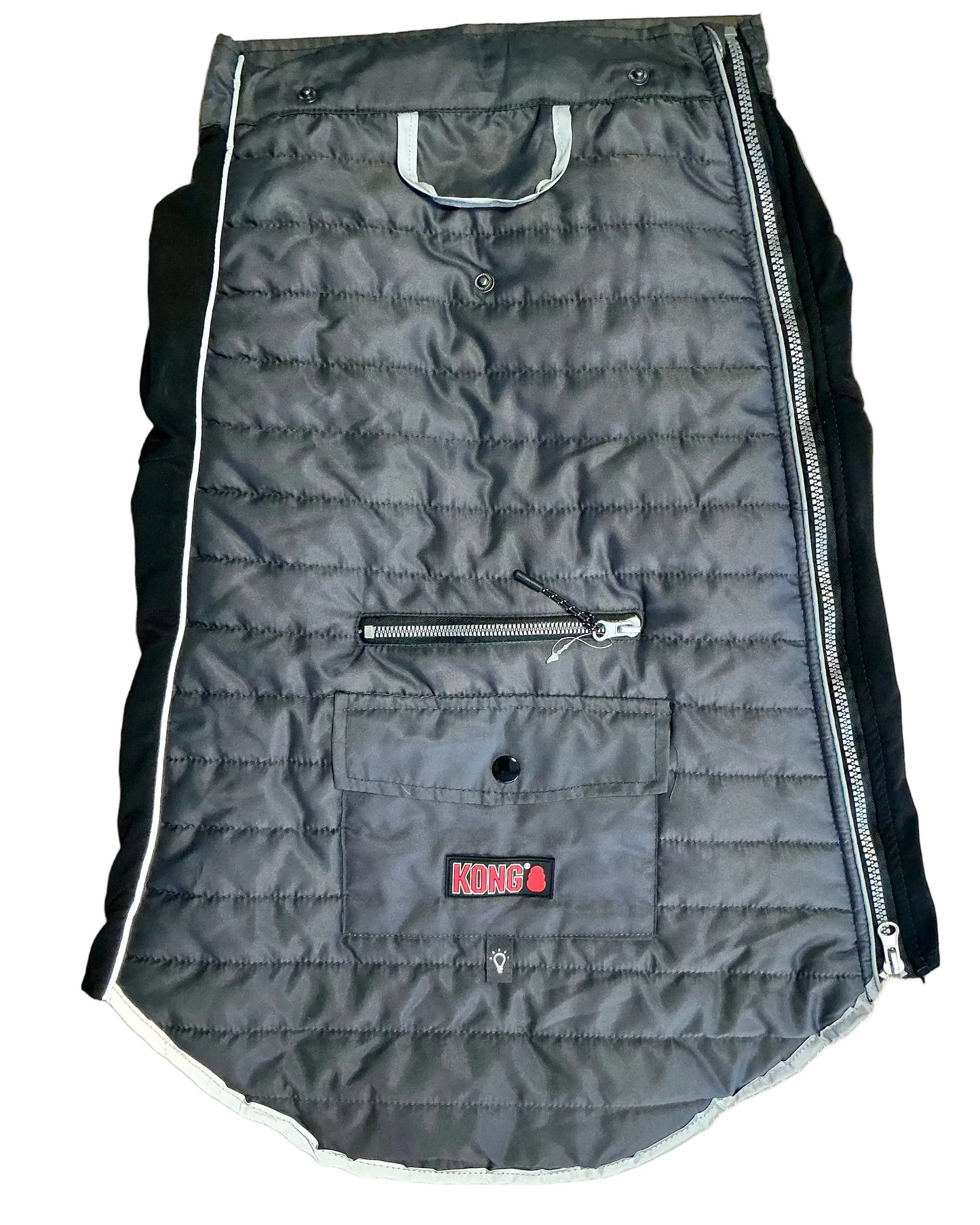 KONG insulated dog winter jacket with removable hood - XXL