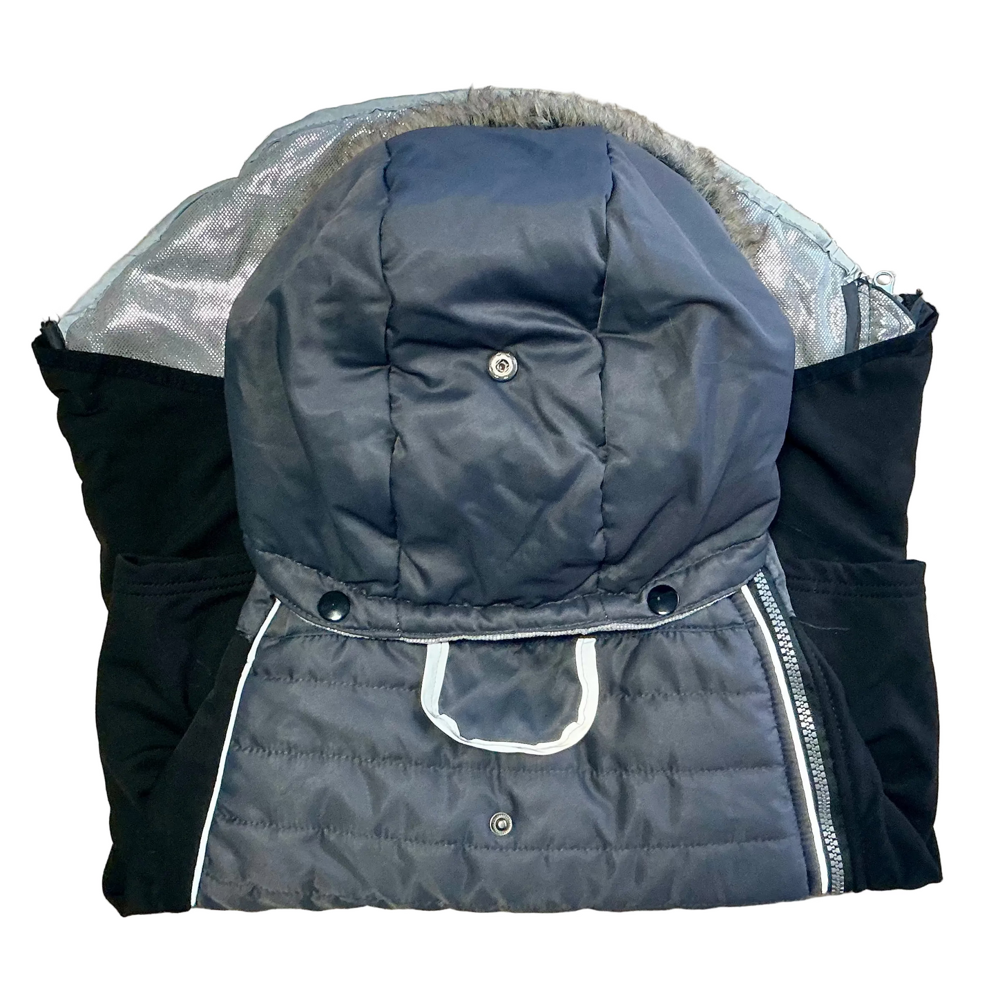 KONG insulated dog winter jacket with removable hood - XXL