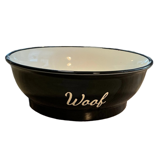 Spectrum Designz ceramic dog bowl