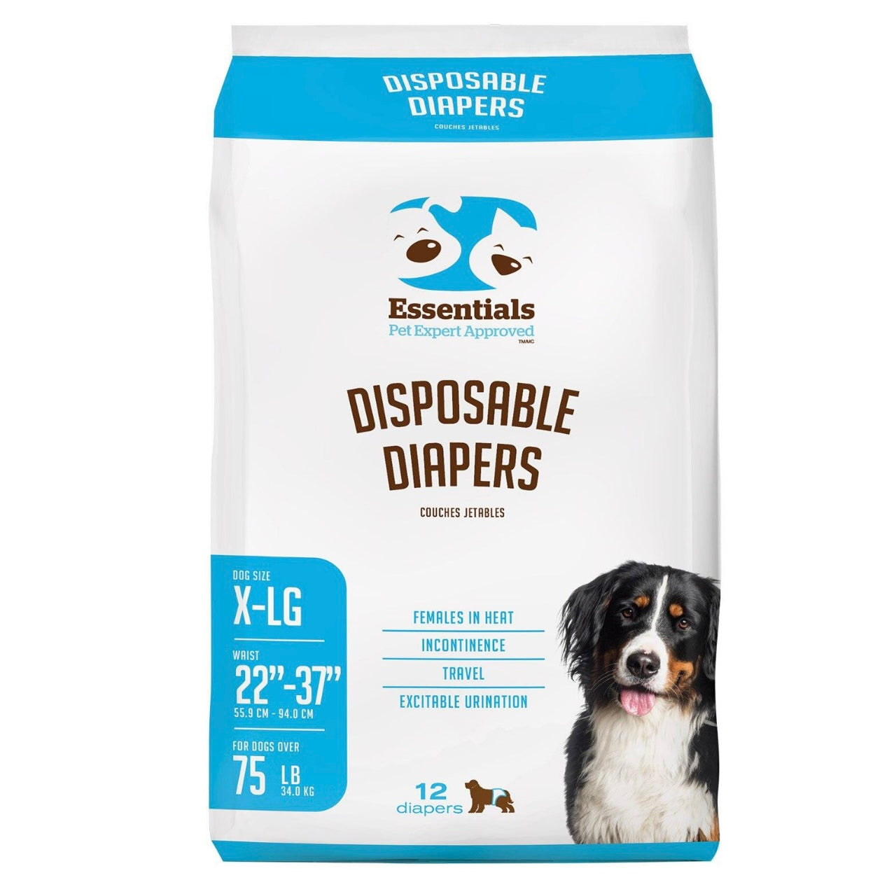 Essentials disposable diaper