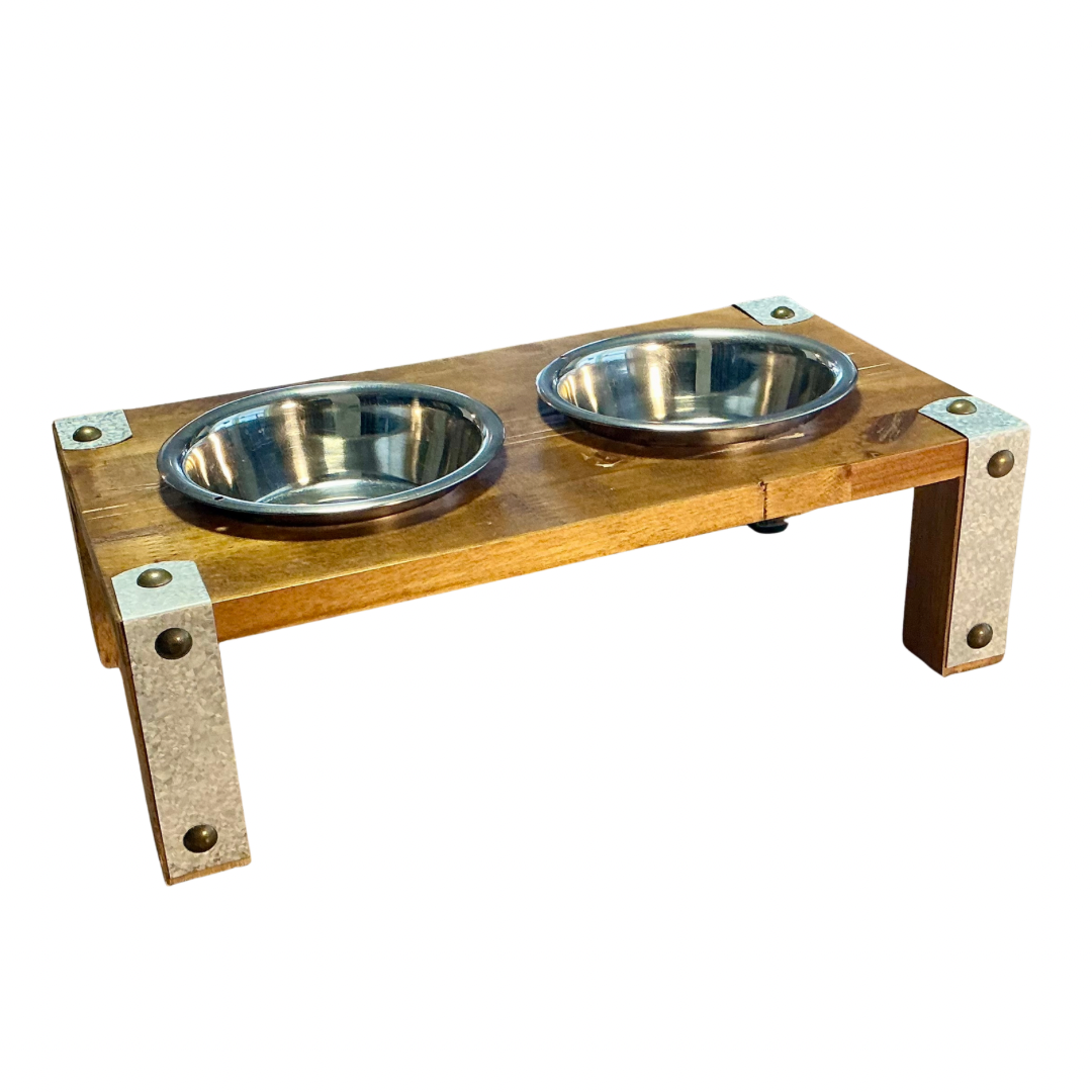 Elevated Double Dog Bowl Feeder
