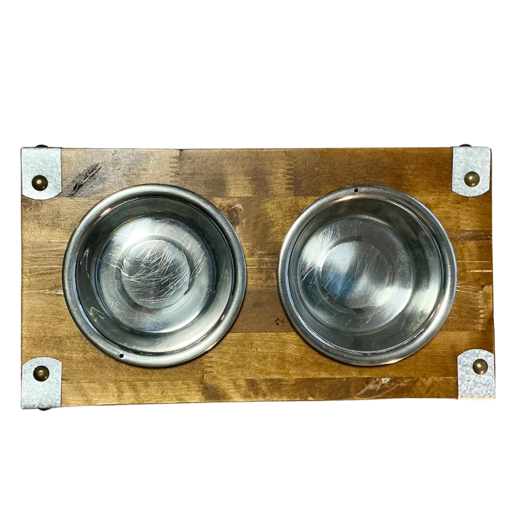 Elevated Double Dog Bowl Feeder