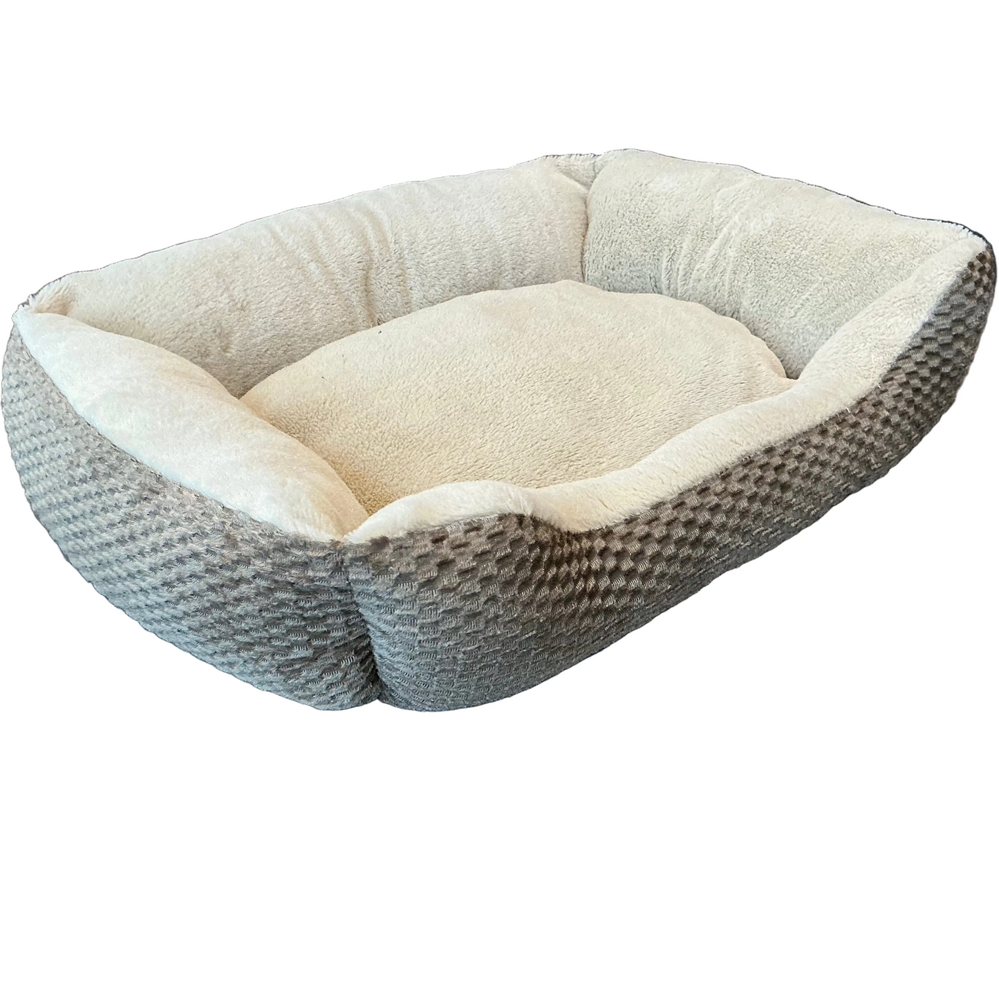 Cozy Bolster Pet Bed
