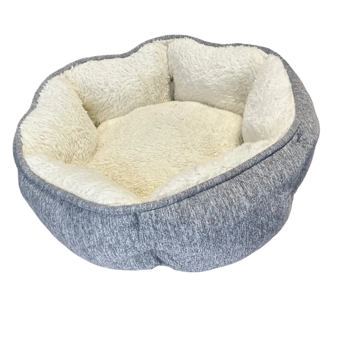 Cozy Round Pet Bed – Plush Interior